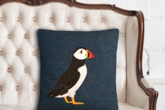 Puffin Cushion_chair lifestyle