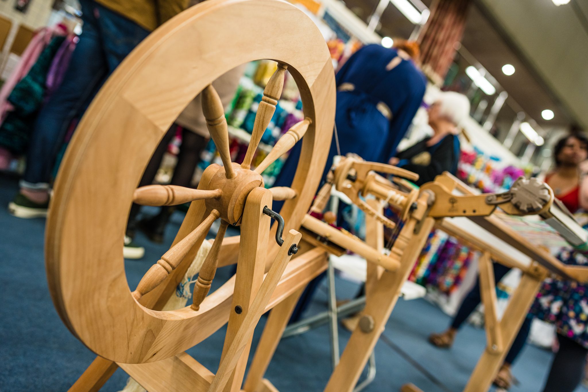 Sealy MacWheely Explorium The Scottish Yarn Festival